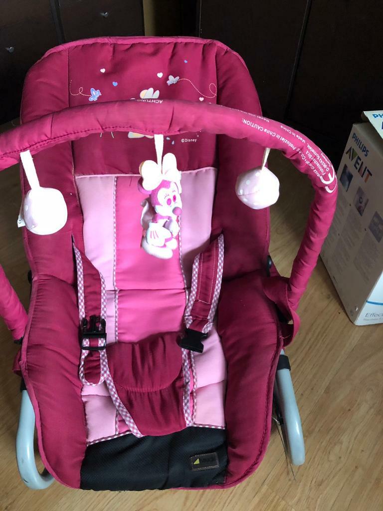 minnie mouse baby bouncer